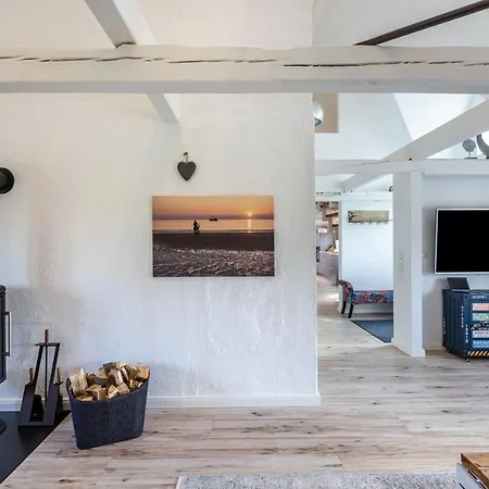 Casa de Férias Reetdachhaus Alter Deich