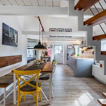 Casa de Férias Reetdachhaus Alter Deich