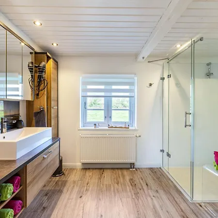 Reetdachhaus Alter Deich Casa de Férias Osterhever